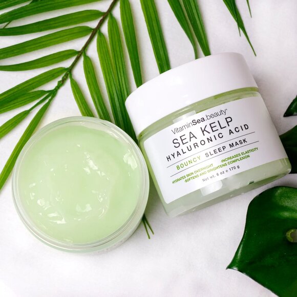 Vitamins & Sea Beauty Sea Kelp Hyaluronic Acid Sleep Mask - Picture 1 of 4